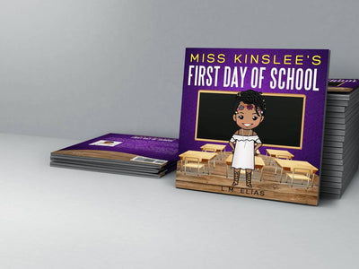 Miss Kinslee's First Day of School (Paperback Book) PRE-ORDER from The Adventures Of Miss Kinslee Series